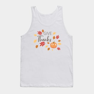 Give Thanks Tank Top